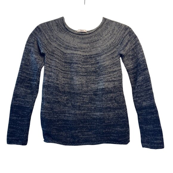 PRADA Gray Gradient Sweater Womens 2 38 Soft Wool Cashmere Australian Exclusive - Picture 1 of 13